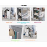 Dulapior Glamorous de haine cu oglinda si masuta de toaleta Kidkraft dressing - Dulap din lemn MDF DRESS UP ARMOIRE AND VANITY Dulapior Glamorous de haine cu oglinda si masuta de toaleta Kidkraft dressing - Dulap din lemn MDF DRESS UP ARMOIRE AND VANITY